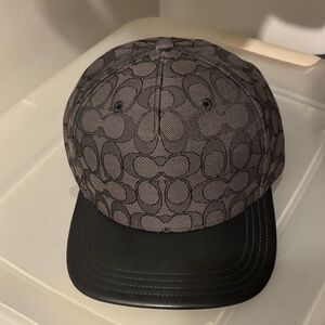 Coach Black Baseball Cap (unisex)